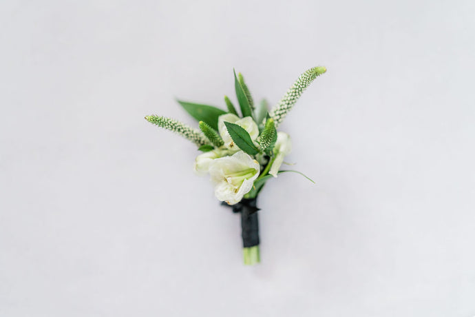 Garden Noir Boutonnière