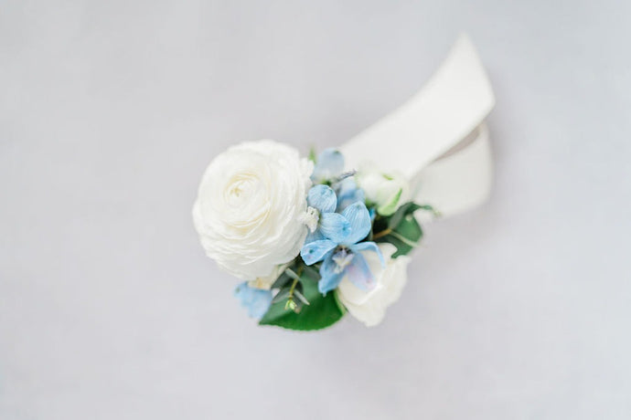 Garden Blue Corsage