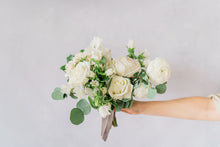 Load image into Gallery viewer, Garden White Bridesmaids Bouquet