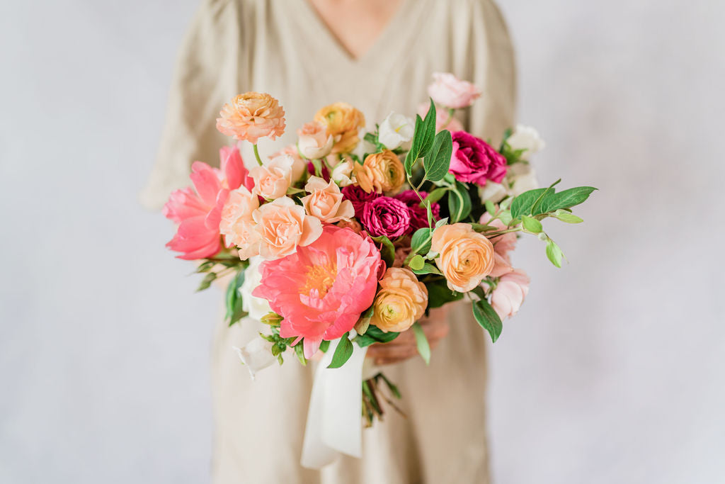 Ebb And Flow Roses Summer Romance Bridal Bouquet – Ebb and Flow Flowers