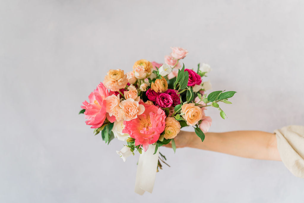 Ebb And Flow Roses Summer Romance Bridal Bouquet – Ebb and Flow Flowers