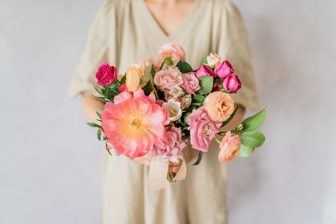 Summer Romance Bridesmaids Bouquet