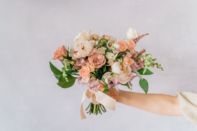 Sunset Bridesmaid Bouquet